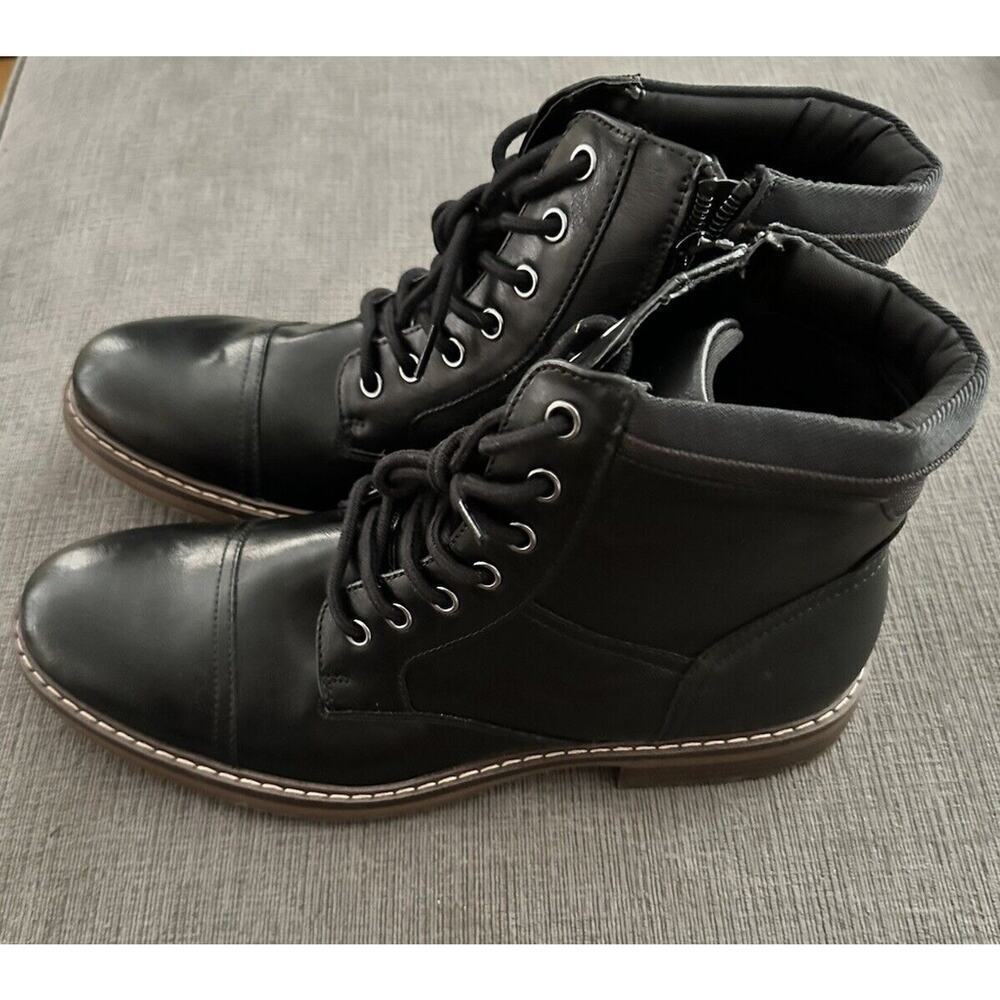 Aldo | Shoes | Aldo Mens Steve Combat Leather Boot Size 95  display picture 2
